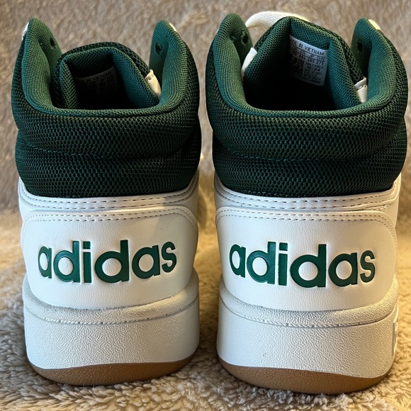 ADIDAS Hoops 3.0 Mid Classic Vintage Look Sneakers - Picture 2 of 13